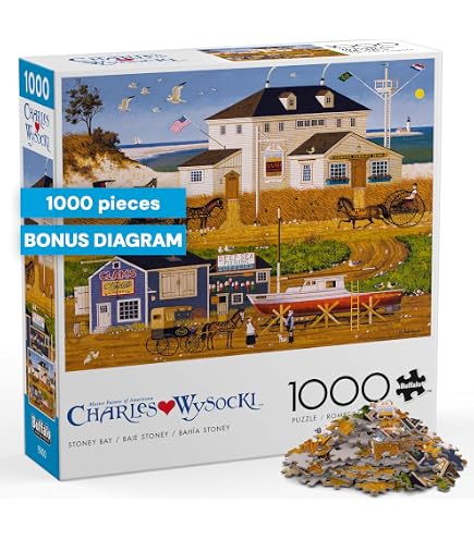 Amazon.com: Buffalo Games - Charles Wysocki Cricket Hawk - 1000